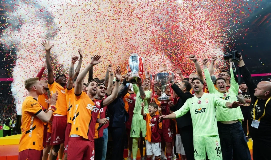 Trendyol Süper Lig’in son haftasında Başakşehir’i 2-0 yenerek üst üste