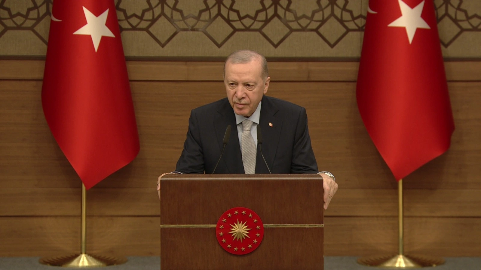 Cumhurbaşkanı Recep Tayyip Erdoğan , Cumhurbaşkanlığı Külliyesi’nde “10. Anadolu Medya