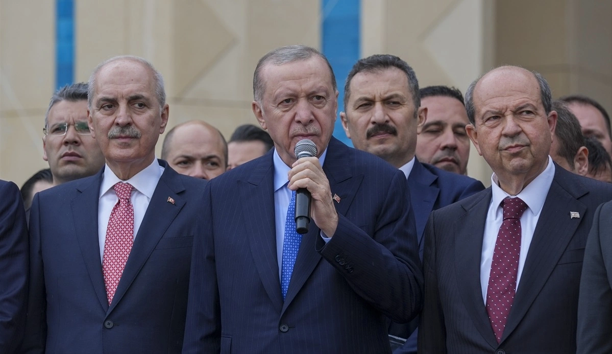 Cumhurbaşkanı Recep Tayyip Erdoğan, KKTC Cumhuriyet Yerleşkesi Açılış Töreni’nde açıklamalarda