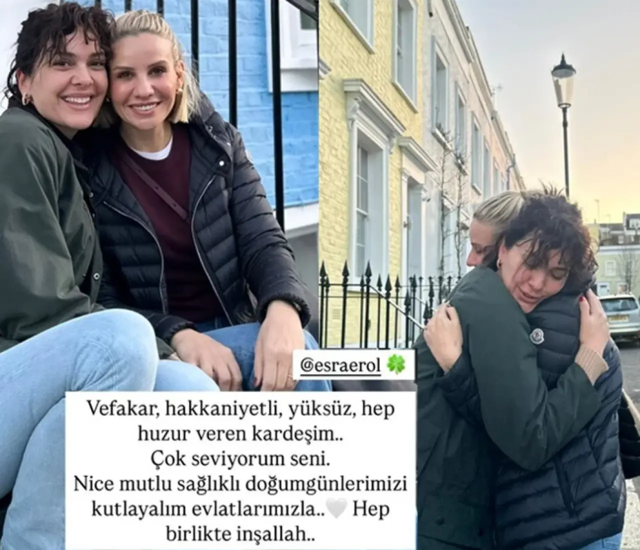 Esra Erol’un Doğum Gününe Duygusal Sürpriz: Bergüzar Korel’in Mesajı Göz Doldurdu