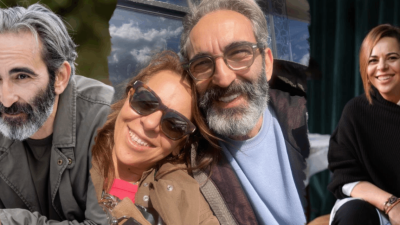 Fırat Tanış ve Zeynep Günay'ın aşkı Cihangir'de objektiflere takıldı. Tanış'ın