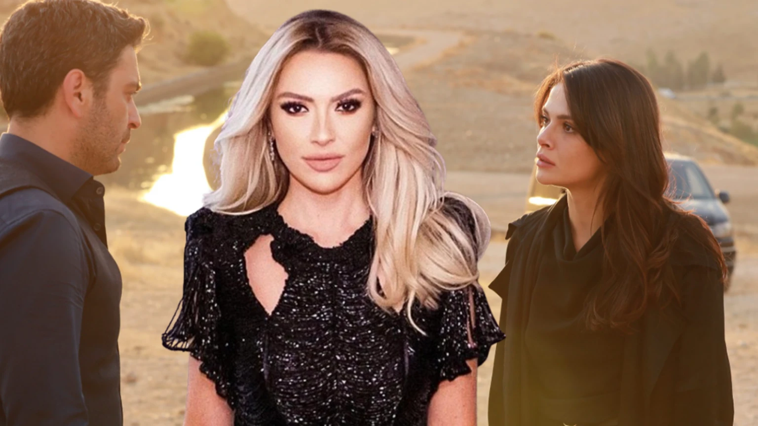 Hadise, Uzak Şehir dizisinin Mardin setini ziyaret etti. Bu sürpriz