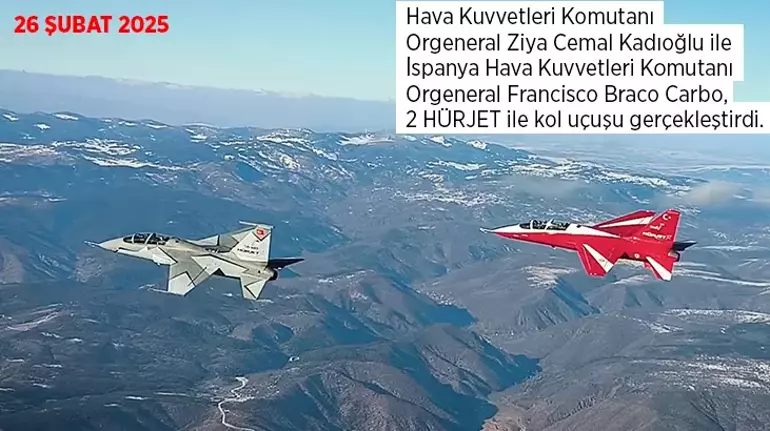 HÜRJET İspanya’da Test Edildi, Beğenildi! KAAN’a Avrupa Kapısı Resmen Açılıyor