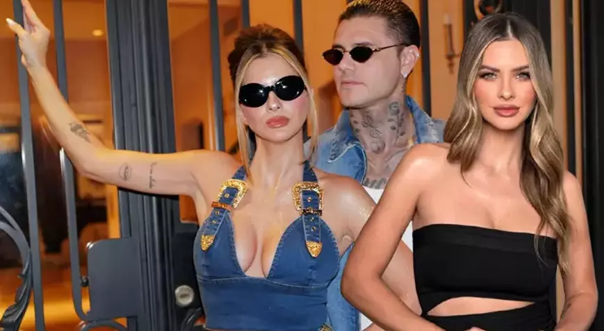 Mauro Icardi'nin sevgilisi China Suarez İstanbul turuna devam ediyor. Ayasofya’nın