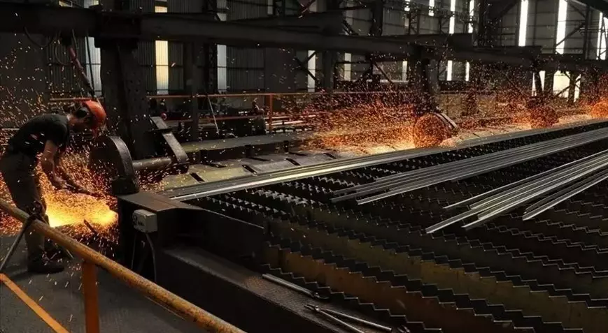 Türkiye'nin ham çelik üretimi nisanda yüzde 7 artarak 3 milyon
