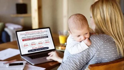 Çalışan annelere İŞKUR’dan yarım çalışma ödeneği kapsamında 348,2 milyon TL