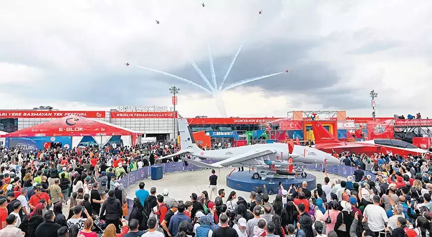 Kıbrıs’ta Teknoloji Rüzgarı: TEKNOFEST KKTC’de 100 Bini Aşan Katılımla Rekor Kırıldı