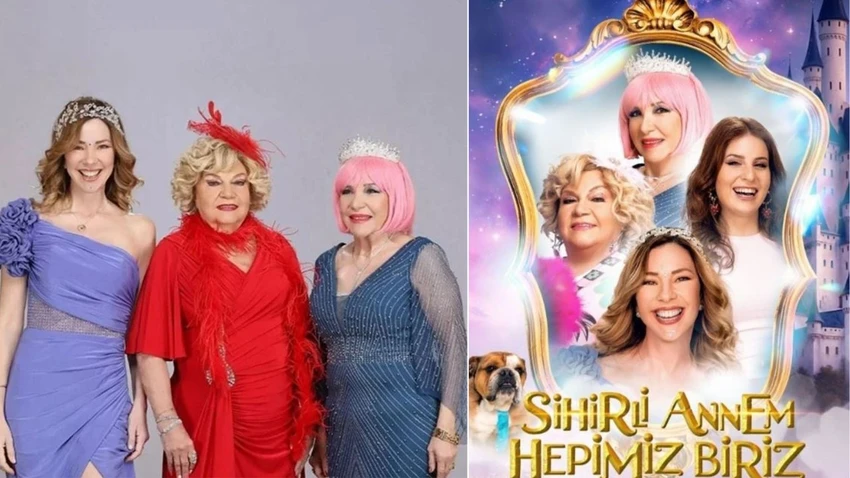 ‘Sihirli Annem: Hepimiz Biriz’ filmi afişiyle sosyal medyayı salladı! Nevra