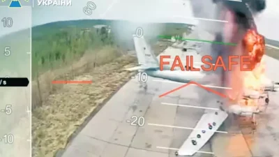 Ukrayna'nın düzenlediği 117 İHA'lı saldırı 41 Rus savaş uçağını imha