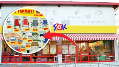 14 Haziran ŞOK Aktüel kataloğu kamp sandalyesi, masa, termos ve