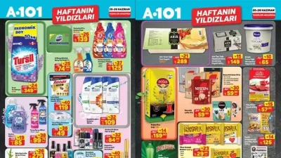 A101 26 Haziran Perşembe aktüel kataloğu yayınlandı! TV'den buzdolabına, dondurma