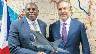 Ankara-Londra hattında ilişkiler derinleşiyor. Hakan Fidan, İngiltere Dışişleri Bakanı David