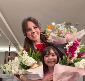 Ünlü oyuncu Aslı Tandoğan, kızı Arya ile birlikte ilk kez