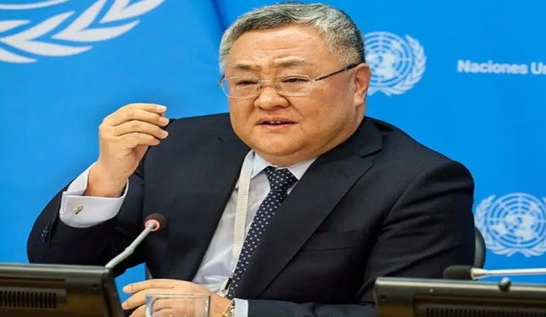 Çin’in BM Daimî Temsilcisi Fu Cong, İsrail’in İran’a yönelik saldırısını