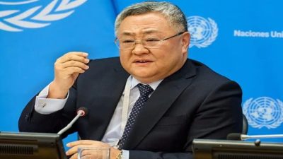 Çin’in BM Daimî Temsilcisi Fu Cong, İsrail’in İran’a yönelik saldırısını