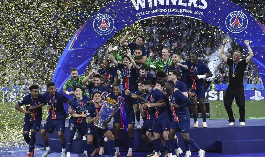 Paris Saint-Germain, Kylian Mbappé’siz ilk sezonunda UEFA Şampiyonlar Ligi'ni kazandı.