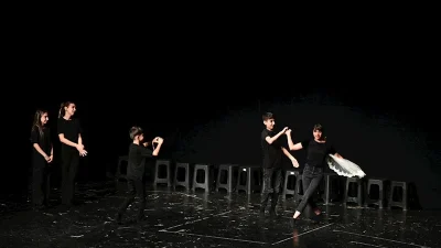 Antalya Hayriye Kaya Ortaokulu öğrencileri, Antalya Devlet Tiyatrosu işbirliğiyle Turgut