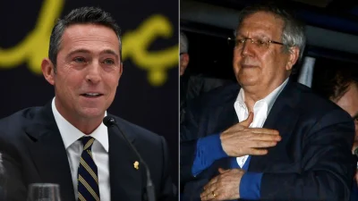 Fenerbahçe Başkanı Ali Koç, eski başkan Aziz Yıldırım’ın adaylık için