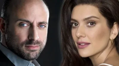 Ünlü oyuncu Halit Ergenç, çocuklarıyla birlikte katıldığı Guns N' Roses