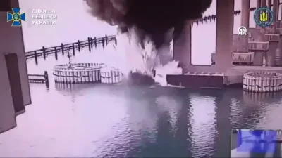 Ukrayna Güvenlik Servisi (SBU), Rusya'nın inşa ettiği Kırım Köprüsü'ne üçüncü