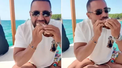 Muğla'nın Bodrum ilçesinde bir içerik üreticisi, bir adet lahmacuna 2.500