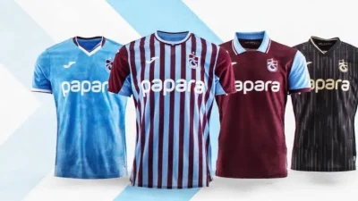 Trabzonspor, 2025/26 sezonu formalarını tanıttı. Bordo-mavili takımın yeni sezon formaları