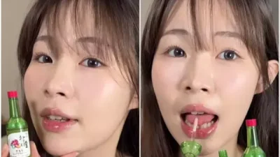 Tayvanlı sosyal medya fenomeni Guava Shuishui, güzellik ürünlerini tadarak yaptığı