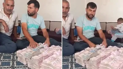 Kurban Bayramı öncesi 350 kurbanlık hayvan satan bir çiftçi, yem,