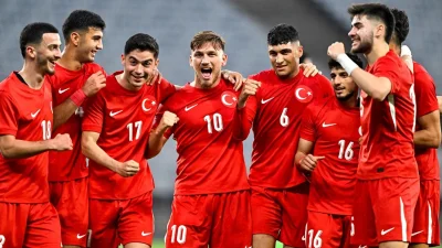 Ümit Milli Takımımız, Atatürk Olimpiyat stadyumunda Arnavutluk'la karşı karşıya geldi.