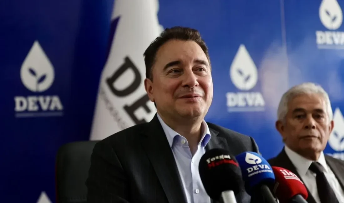 Deva Partisi Genel Başkanı Ali Babacan'dan gündeme ilişkin açıklamalar..