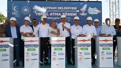 Batman Belediyesi tarafından Yolveren köyünde inşa edilecek katı atık depolama
