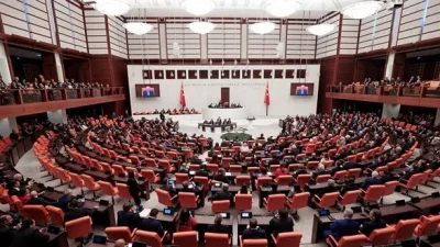 Türkiye Büyük Millet Meclisi (TBMM), İsrail'in Filistin başta olmak üzere