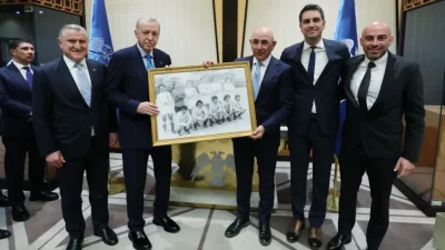 Cumhurbaşkanı Recep Tayyip Erdoğan, 2024-2025 sezonunda Trendyol Süper Lig'e yükselen