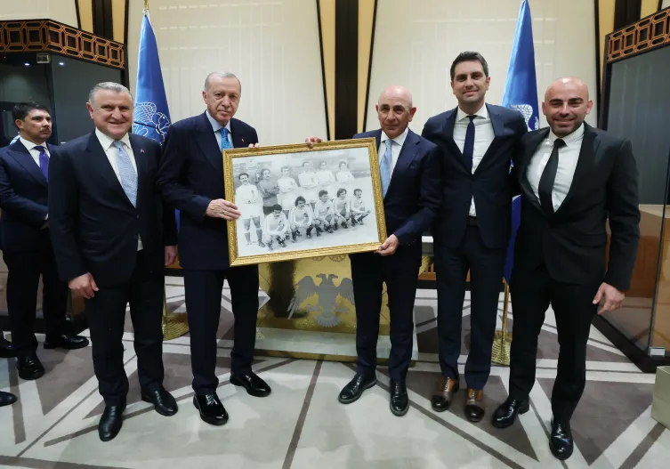 Cumhurbaşkanı Recep Tayyip Erdoğan, 2024-2025 sezonunda Trendyol Süper Lig'e yükselen
