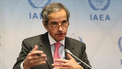 Uluslararası Atom Enerjisi Ajansı (UAEA) Başkanı Rafael Mariano Grossi, ABD’nin