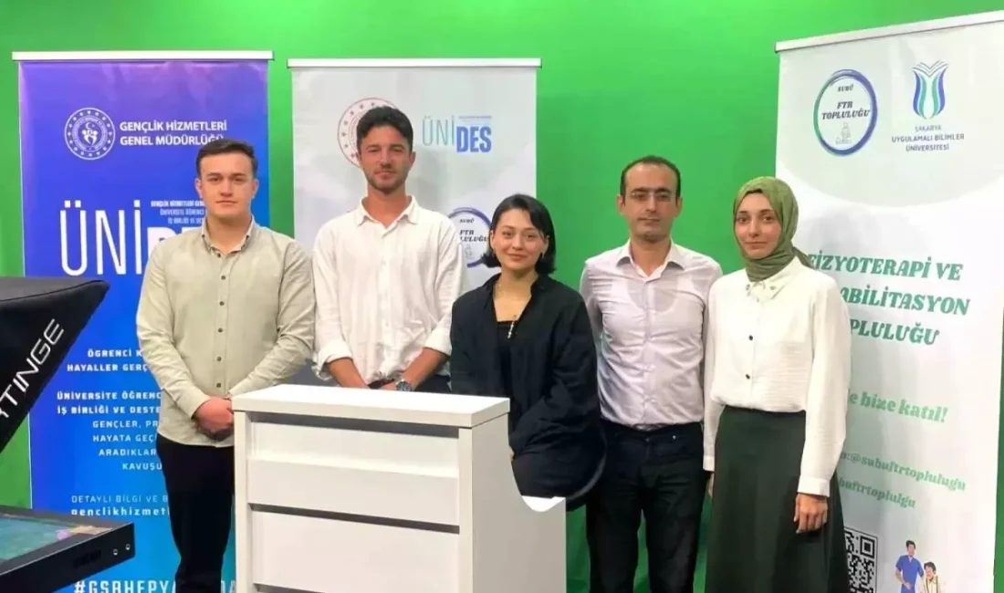 Sakarya Uygulamalı Bilimler Üniversitesi (SUBÜ) Fizyoterapi ve Rehabilitasyon Topluluğu yeni