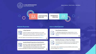 Milyonlarca öğrencinin merakla beklediği karne günü geldi. E-Okul karne görüntüleme