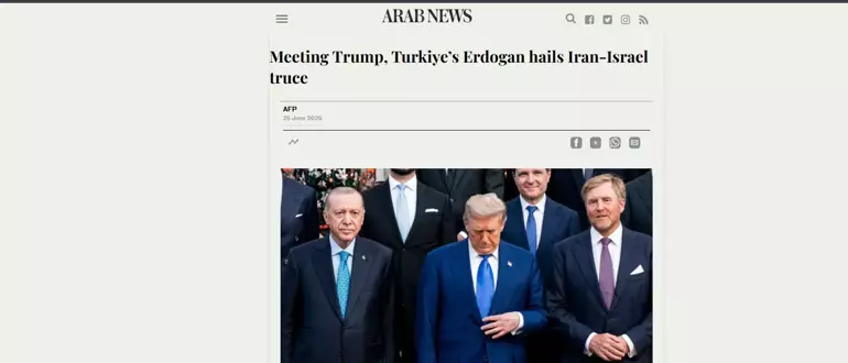 Erdoğan ve Trump Görüşmesi Dünya Basınında Büyük Yankı Uyandırdı