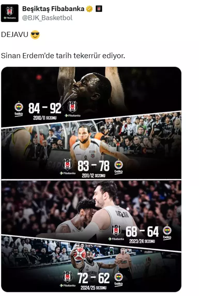 Fenerbahçe 12. Kez Şampiyon Oldu, Beşiktaş’a Sosyal Medyadan "Déjà Vu" İğnesi Geldi!