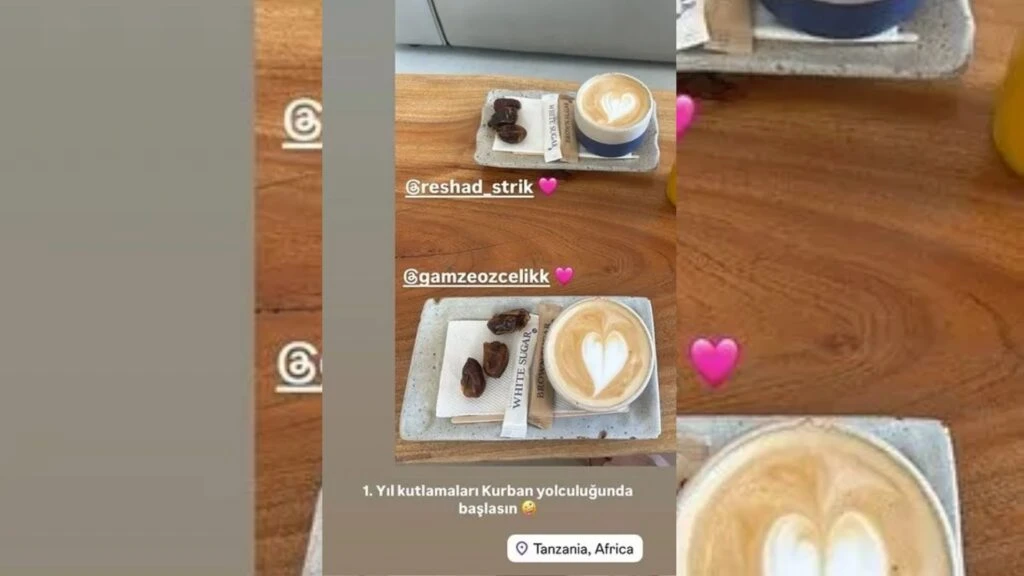 Gamze Özçelik ve Reshad Strik’ten 1. Yıl Paylaşımı! “Kurban Bayramı Yolculuğunda Kutlamalar Başlasın” Gamze Özçelik ve Reshad Strik’ten 1. Yıl Paylaşımı! “Kurban Bayramı Yolculuğunda Kutlamalar Başlasın”