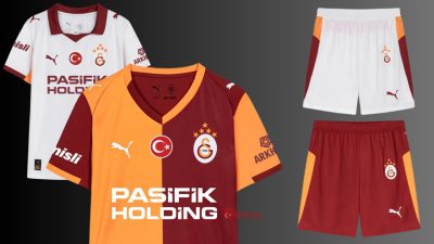 Galatasaray 2025-2026 sezonu 5 yıldızlı formalarını tanıttı. GS yeni sezon