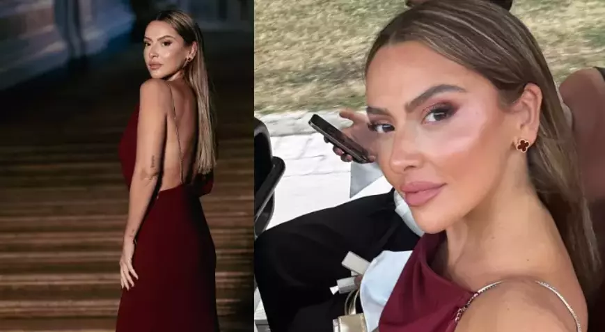 Hadise, İtalya’daki özel bir davette dünyaca ünlü yıldız Sharon Stone