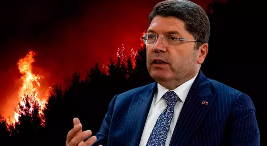 İzmir Buca’daki orman yangını için 1 kişi gözaltında. Adalet Bakanı