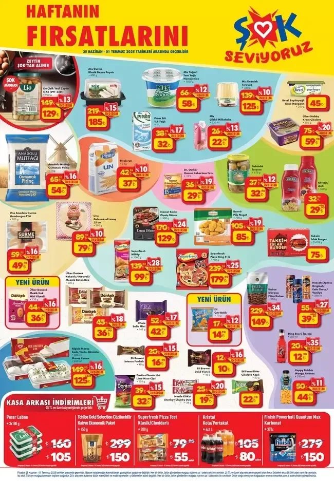 ŞOK 25 Haziran Çarşamba Aktüel Kataloğu Yayınlandı! 2025 İndirim Fırtınası Başlıyor