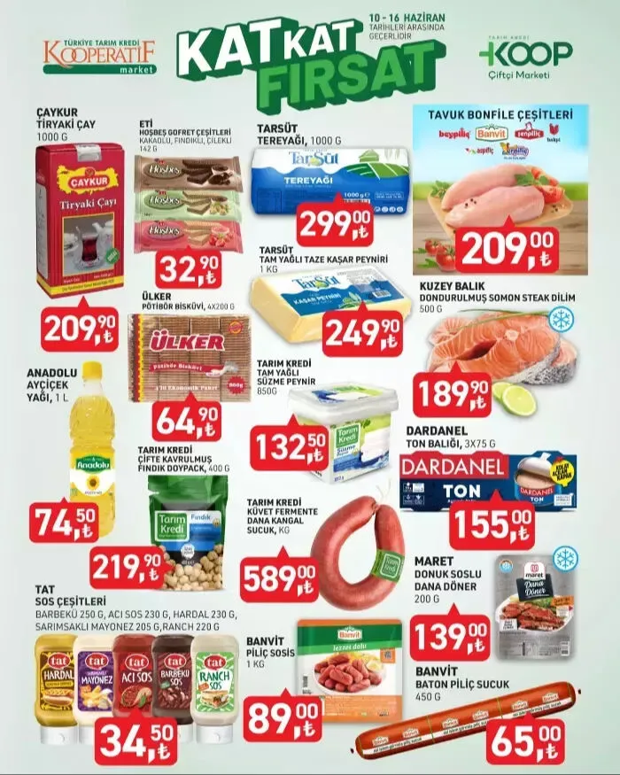 Tarım Kredi 10-16 Haziran Kataloğu ile Büyük İndirimler Kapınızda