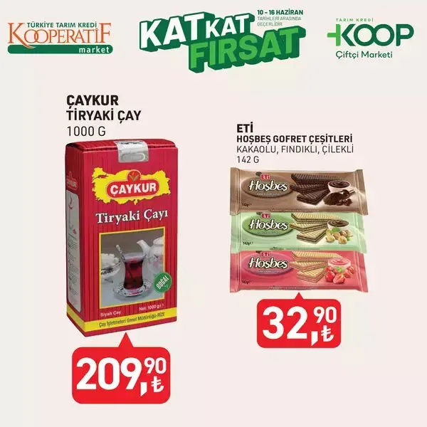 Tarım Kredi 10-16 Haziran Kataloğu ile Büyük İndirimler Kapınızda