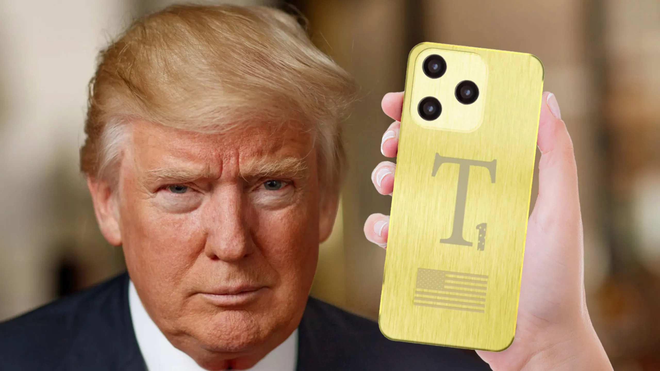 Trump Mobile T1 fiyatı 499 dolar! Altın renkli tasarım, 50