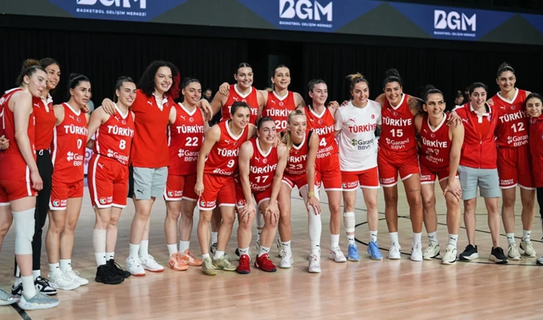 FIBA 2025 Avrupa Şampiyonası’nda mücadele eden A Milli Kadın Basketbol
