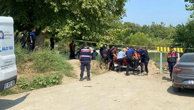 Antalya Serik'te ırmağa düşerek akıntıya kapılan 15 yaşındaki Özgür Yıldırım’ın