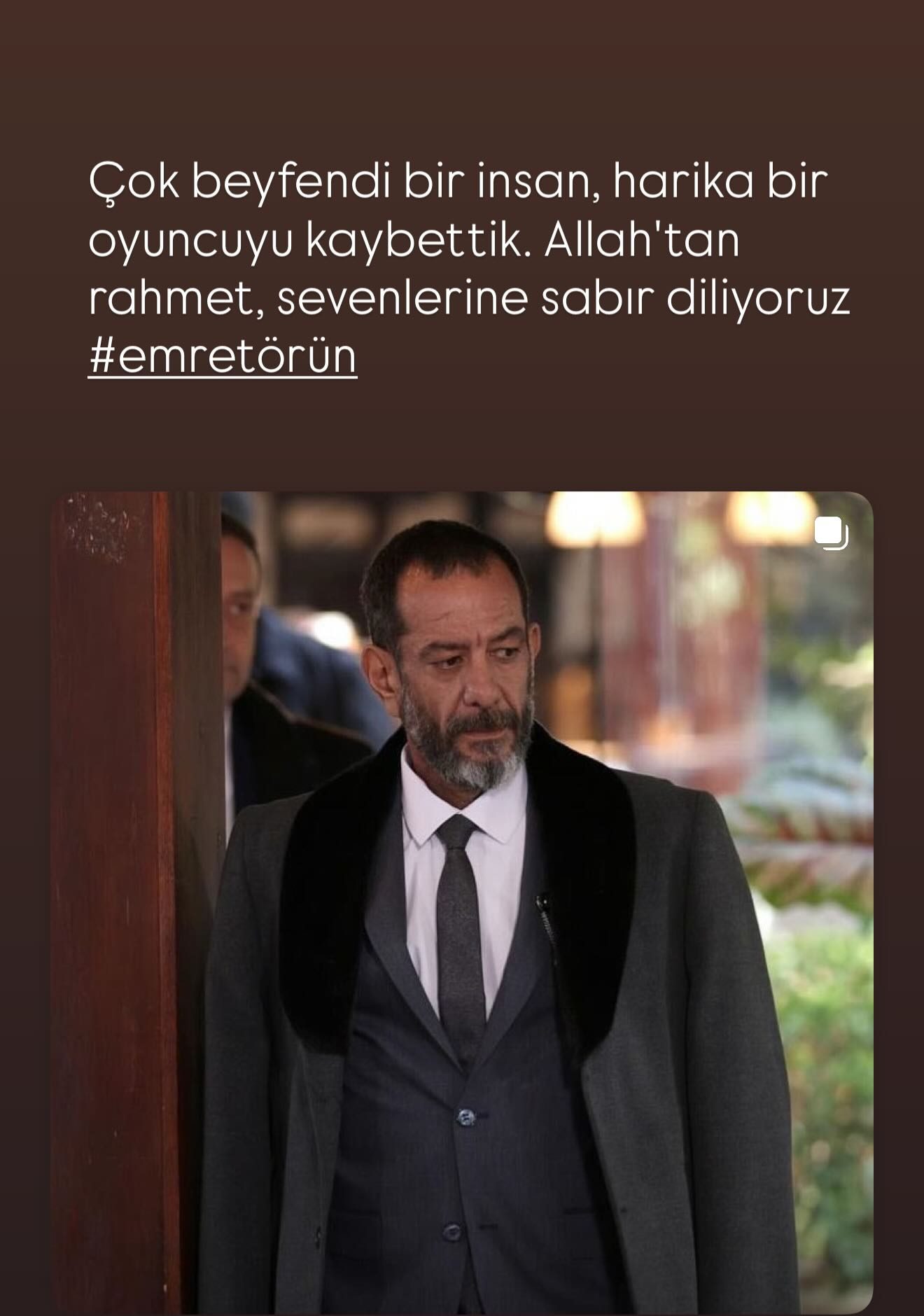 Bahadır Özdener’den Emre Törün’e Veda: “Harika Bir Oyuncuydu”